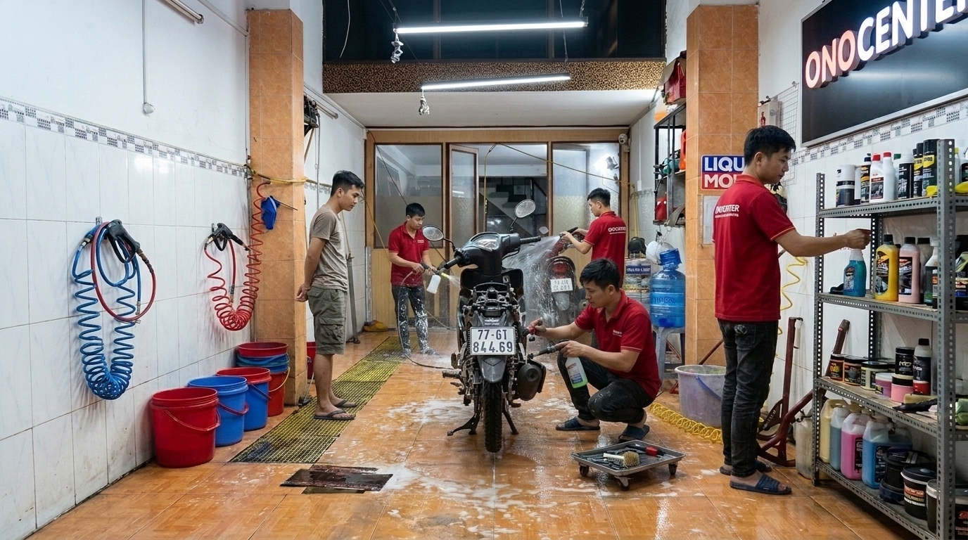 Dọn Xe Máy Là Gì? Kinh Nghiệm Dọn Xe Tiết Kiệm | ONOCENTER