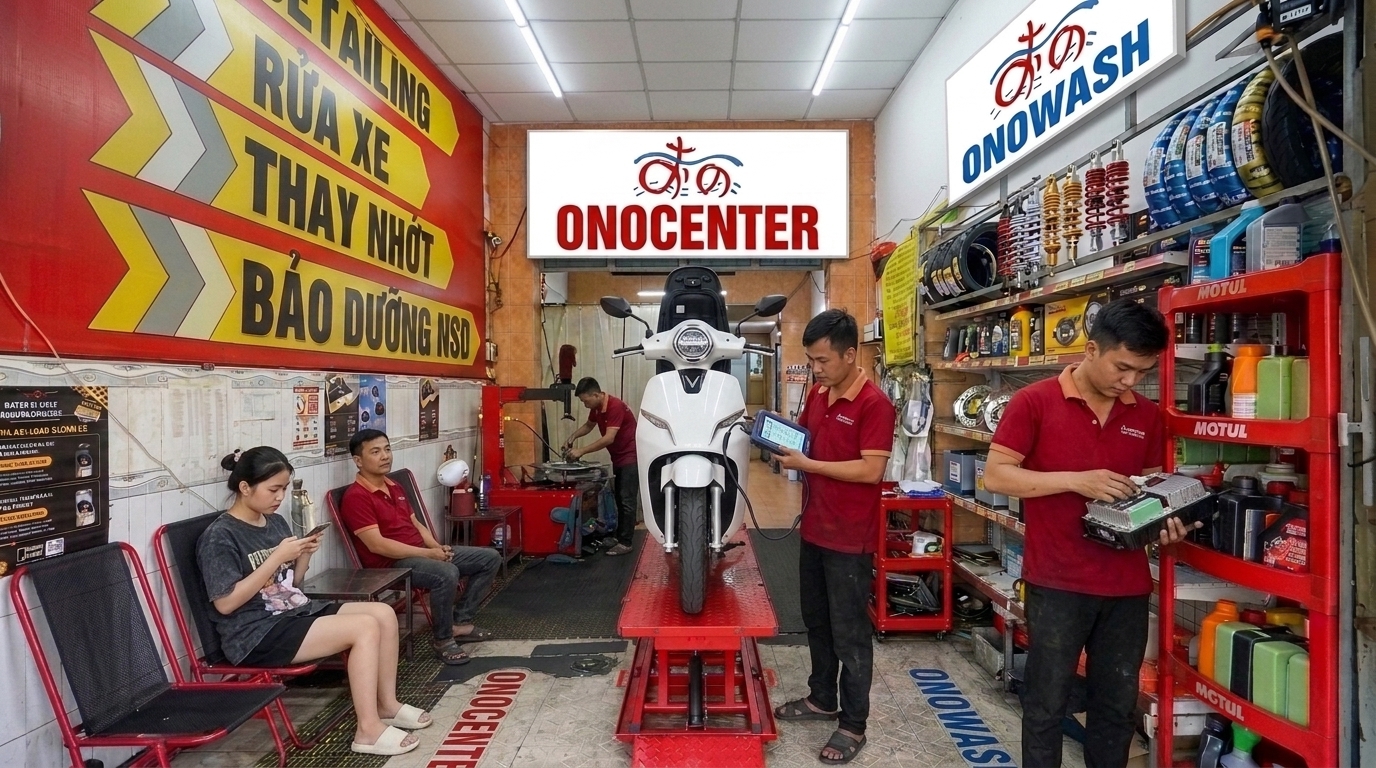 Lỗi VinFast Evo 200: Lỗi 14, 50, MCU & Cách Sửa | ONOCENTER