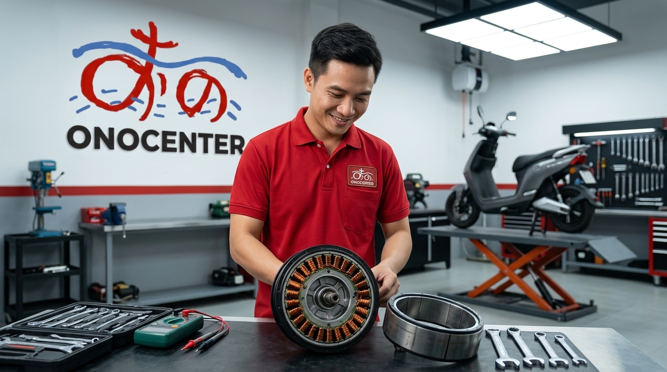 Motor Xe Máy Điện: Cấu Tạo, Lỗi Hay Gặp & Chi Phí | ONOCENTER