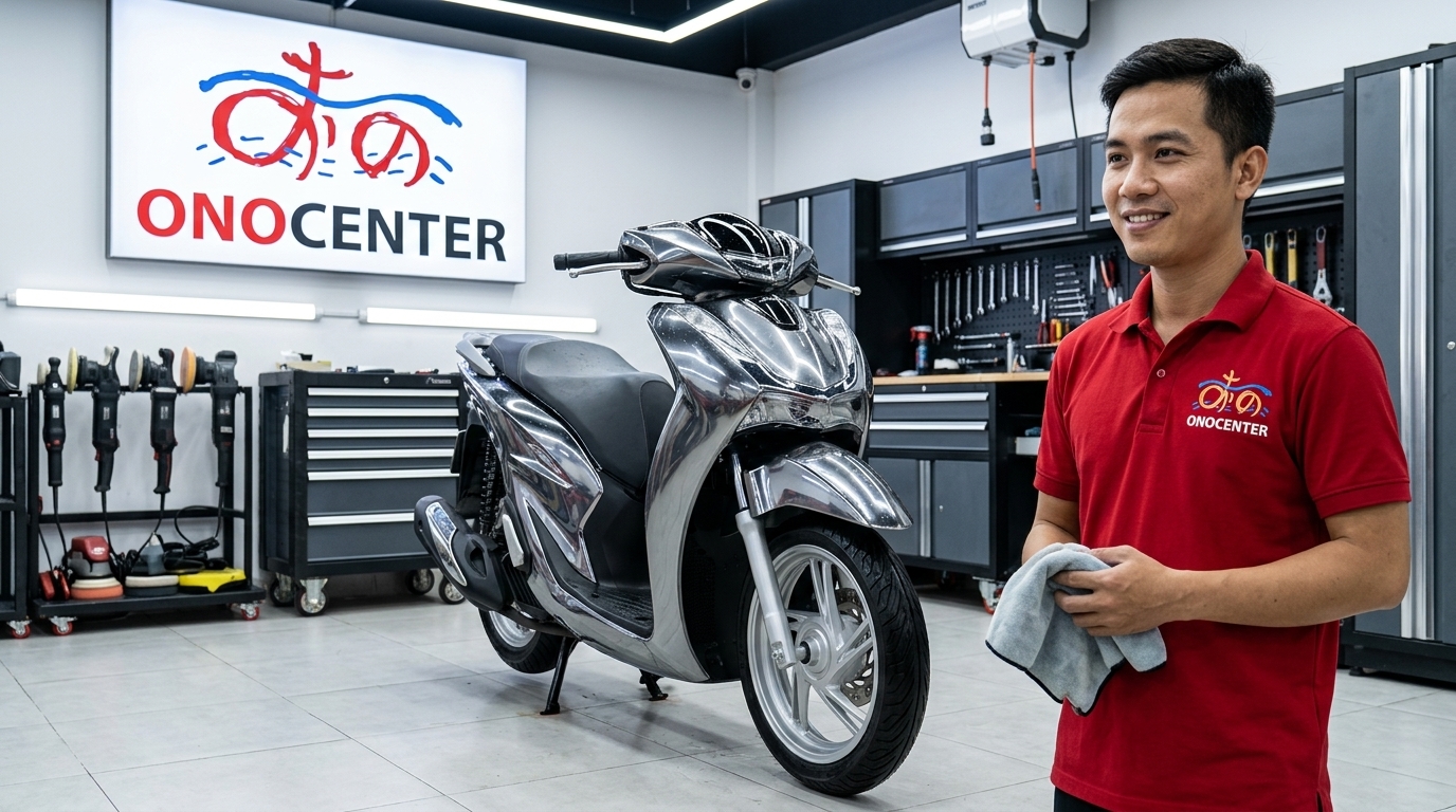 Phủ Ceramic Xe Máy Có Đáng Tiền? So Sánh 1 Vs 3 Lớp | ONOCENTER