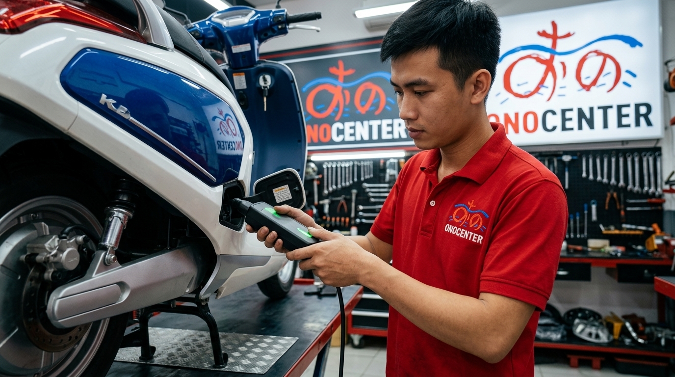 Sạc Xe Máy Điện Đúng Cách — 8 Sai Lầm Phổ Biến | ONOCENTER