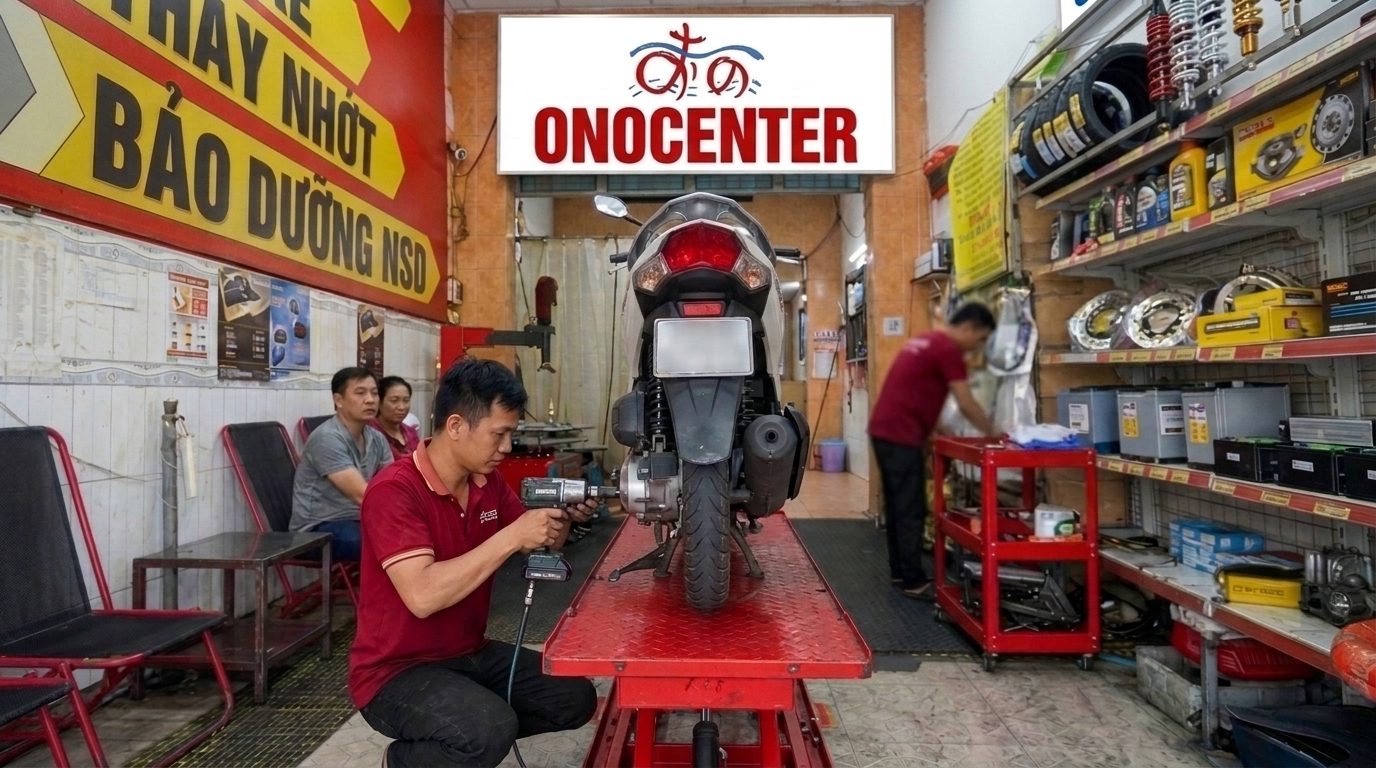 Sửa Xe Honda Vision: 8 Lỗi Hay Gặp & Bảng Giá | ONOCENTER