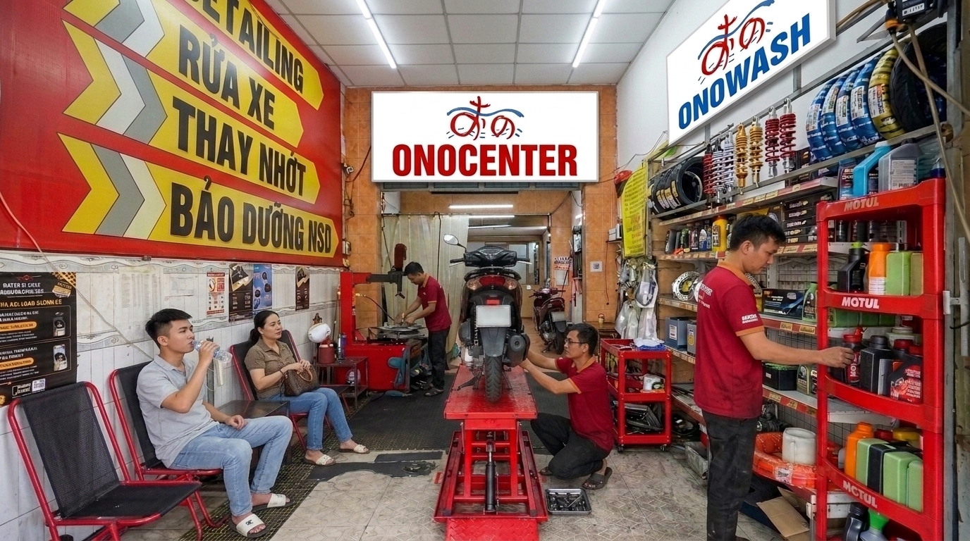 Sửa Xe SH Uy Tín Tại TPHCM | Bảng Giá & Quy Trình | ONOCENTER