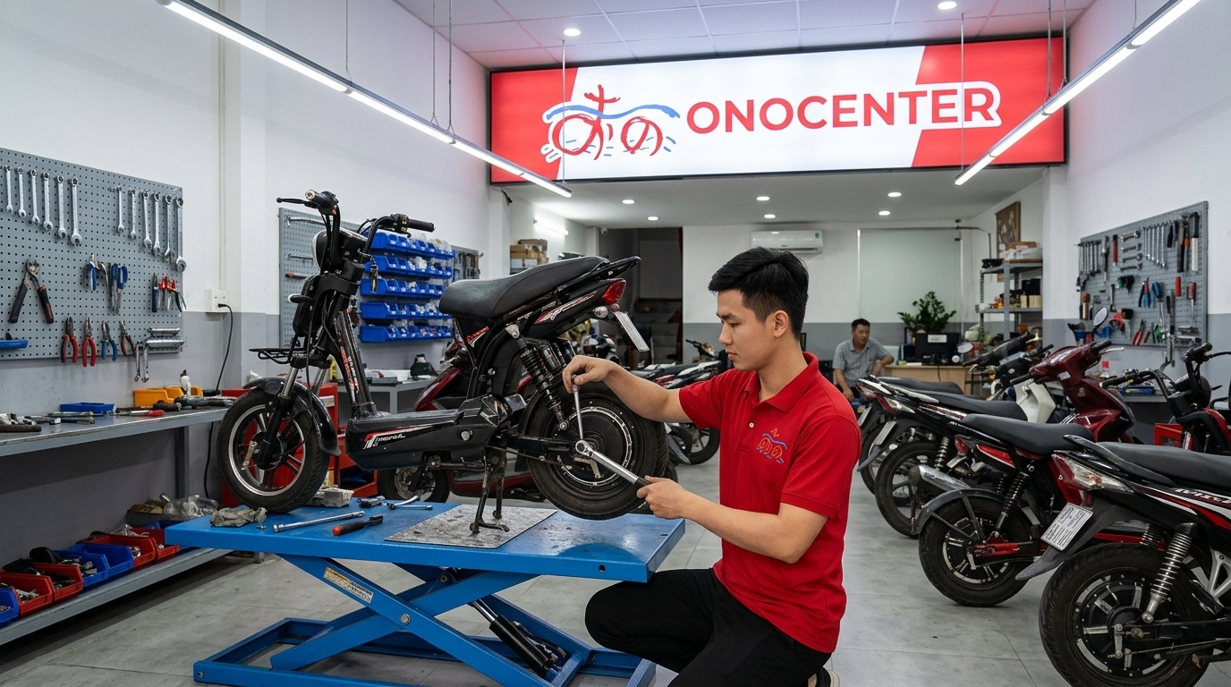 Sửa Xe Đạp Điện TPHCM — Thay Pin, Thay Ắc Quy | ONOCENTER