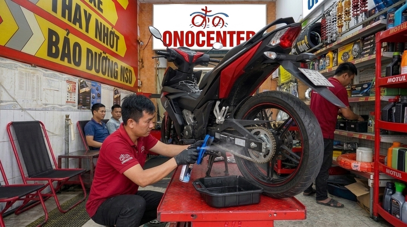 Vệ Sinh Nhông Sên Dĩa Quận 7 & Thay Mới Giá Rẻ | ONOCENTER