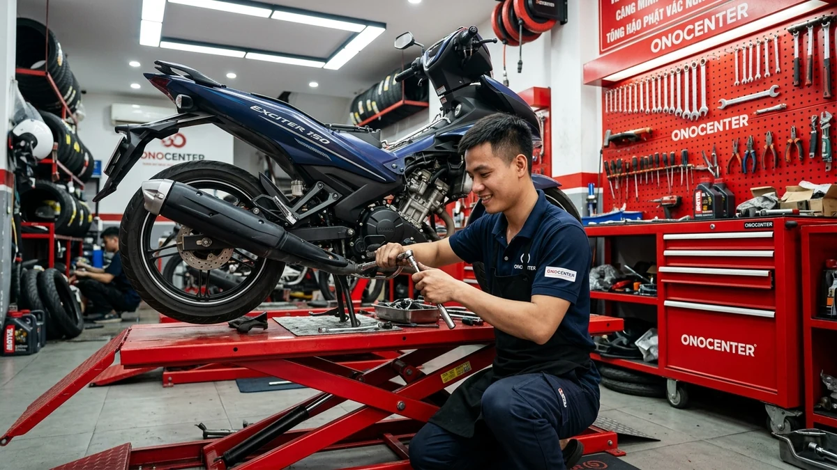 Sửa chữa bảo dưỡng xe máy Quận 7